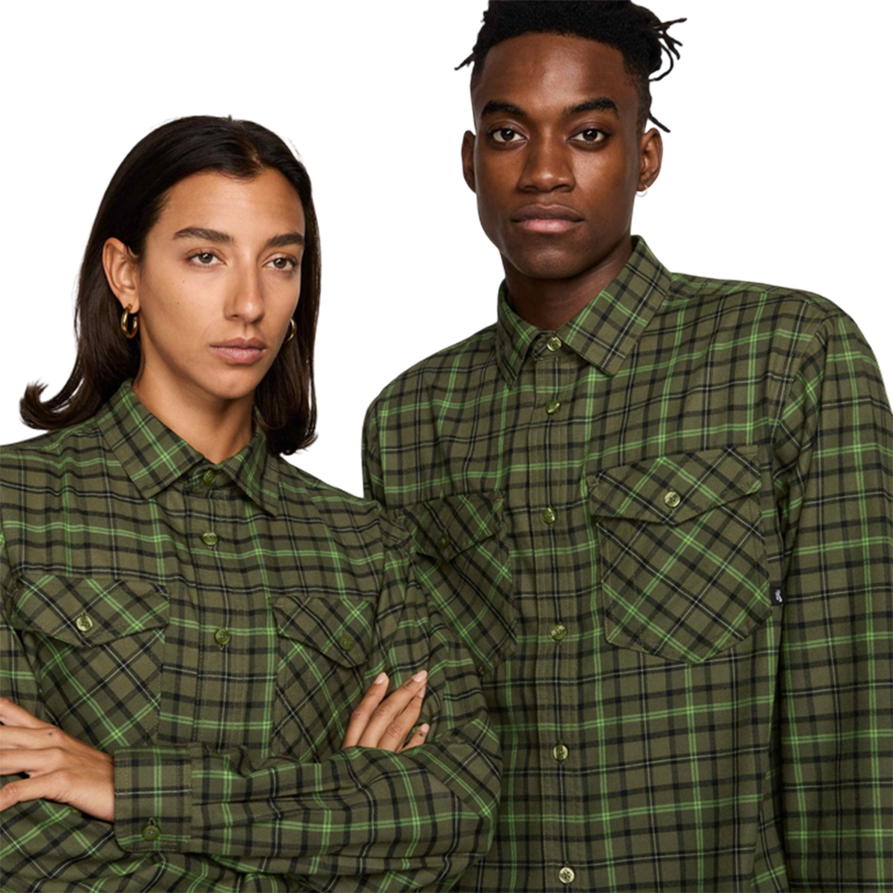 Рубашка Nike SB FLNL LS WVN Button UP Рубашка Nike SB FLNL LS WVN Button UP