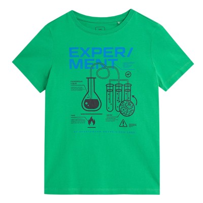 Футболка детская 4F Cotton Boy зеленая
