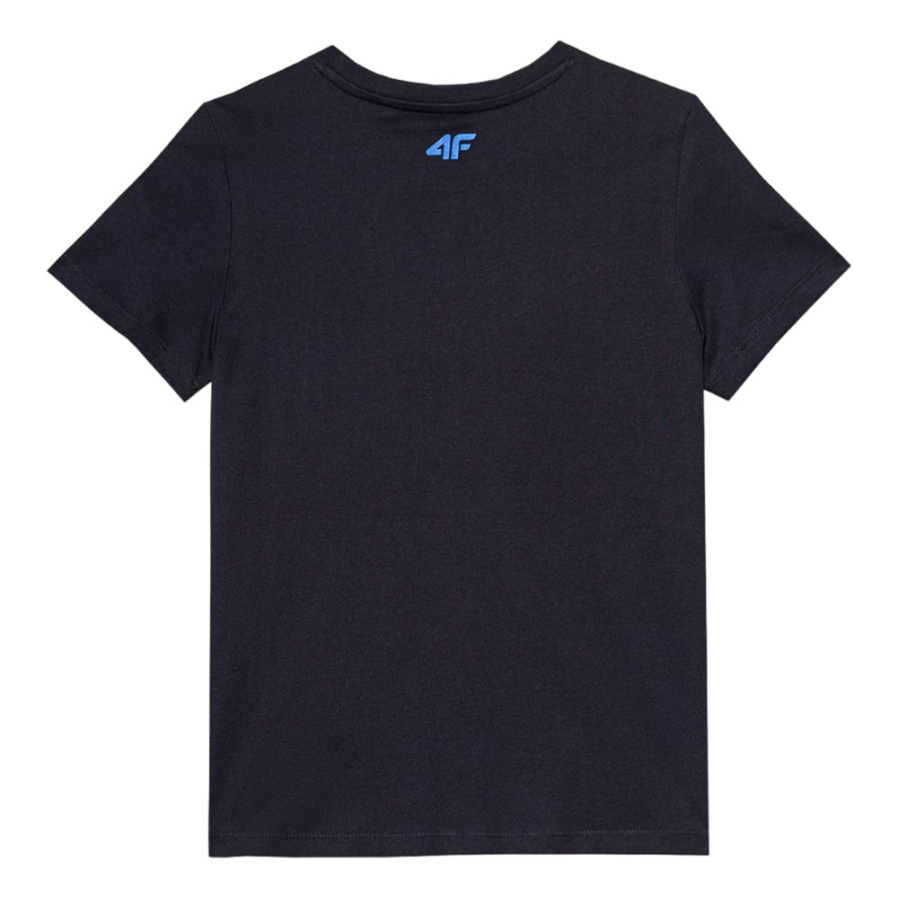 Футболка детская 4F Cotton Boy черная Футболка детская 4F Cotton Boy черная