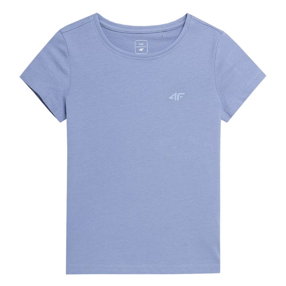 Футболка детская 4F Cotton Girl синяя Футболка детская 4F Cotton Girl синяя