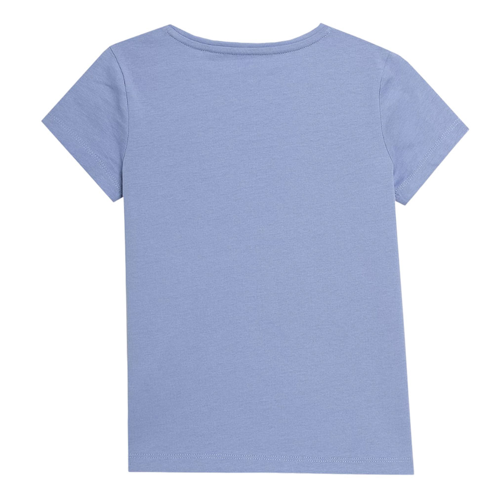 Футболка детская 4F Cotton Girl синяя Футболка детская 4F Cotton Girl синяя