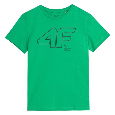 Футболка детская 4F Cotton Boy зеленая