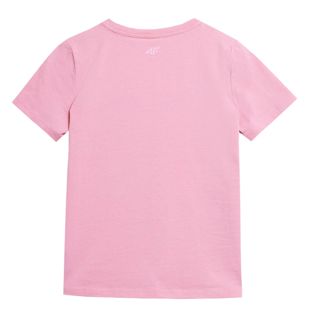 Футболка детская 4F Cotton Girl розовая Футболка детская 4F Cotton Girl розовая
