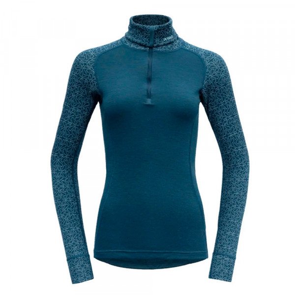 Лонгслив женский Devold Duo Activ Zip Neck