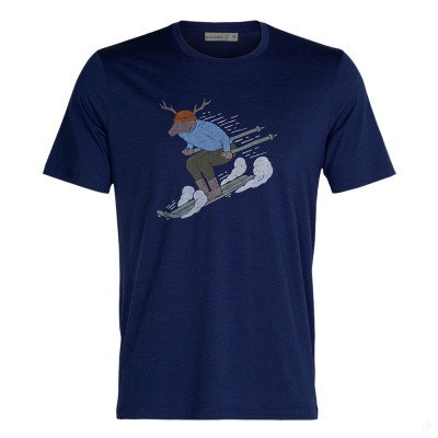 Футболка мужская Icebreaker Tech Lite Ski Rid Футболка мужская Icebreaker Tech Lite Ski Rid