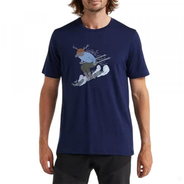 Футболка мужская Icebreaker Tech Lite Ski Rid