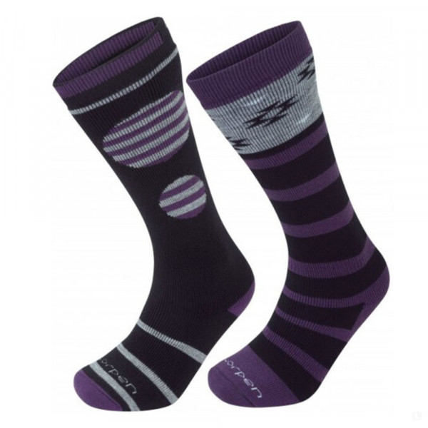 Зимние носки Lorpen фиолетовый S2WL-2602