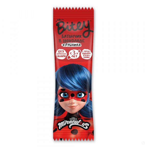 Батончик Bite Lady Bug в шоколаде 