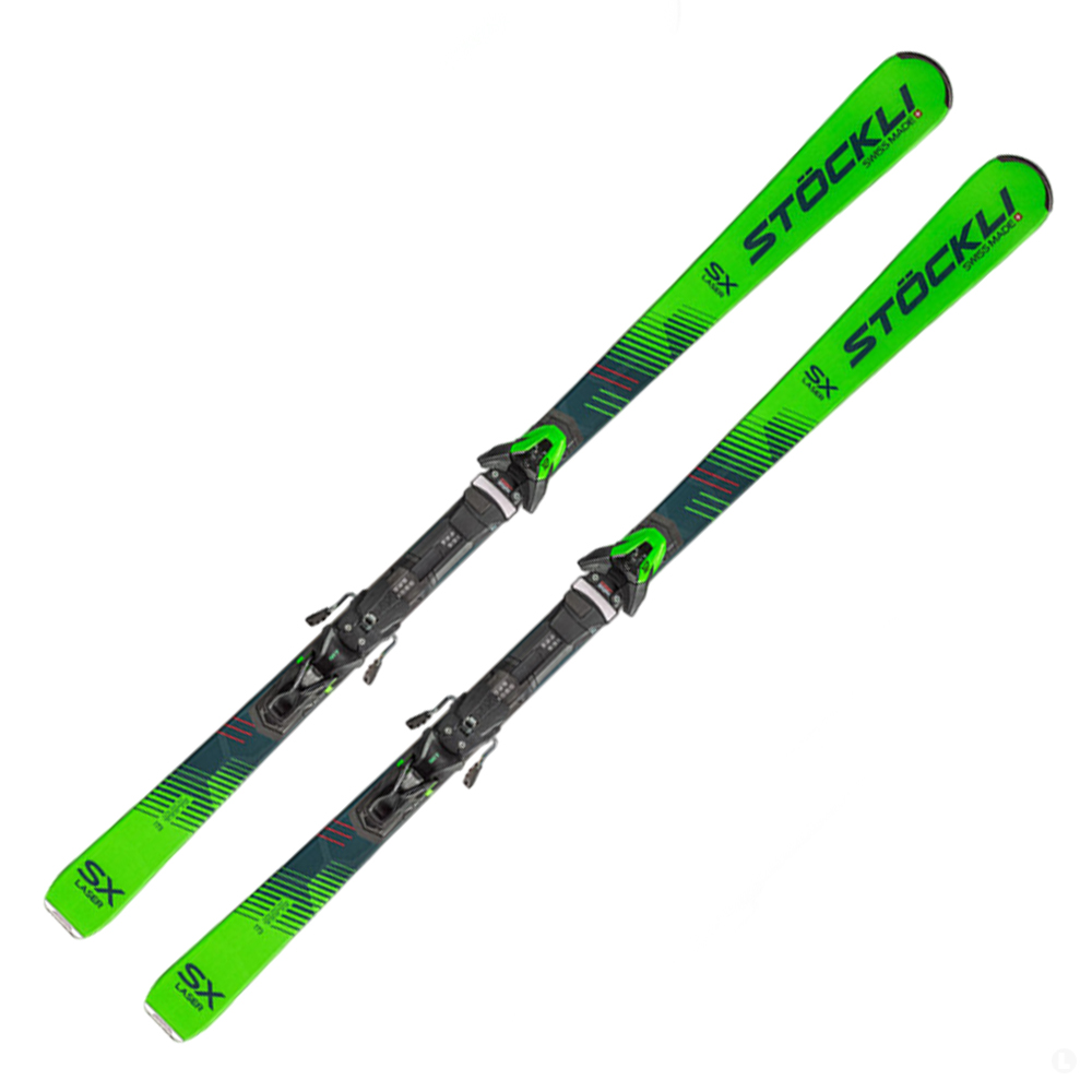 Лыжи горные Stockli Laser SX + SPR 12 Лыжи горные Stockli Laser SX + SPR 12