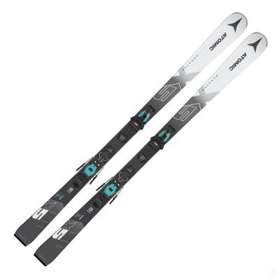 Лыжи горные Atomic Redster X5 GREY + M 10 GW black teal  Лыжи горные Atomic Redster X5 GREY + M 10 GW black teal