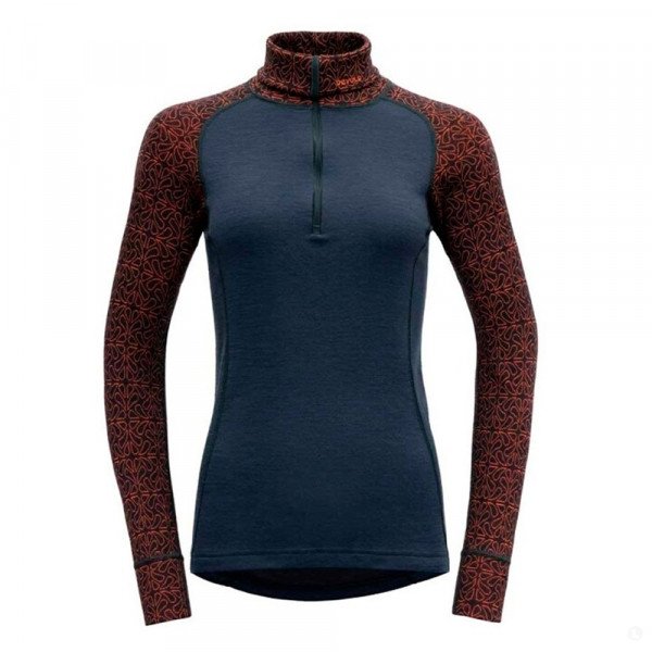 Лонгслив женский Devold Duo Activ Zip Neck