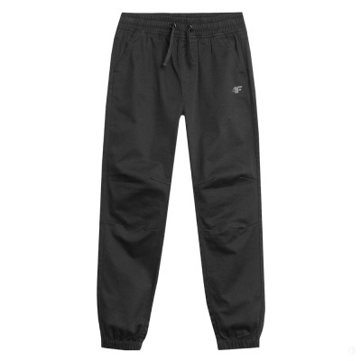Повседневные брюки детские 4F Cotton Boy черные