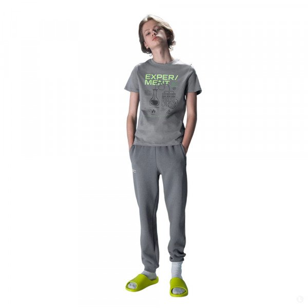 Спортивные брюки детские 4F Cotton Boy серые