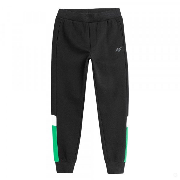 Спортивные брюки детские 4F Cotton Boy черные