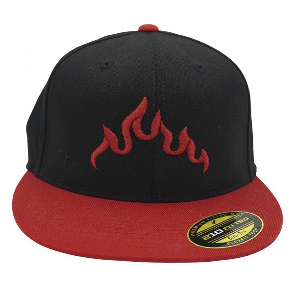 Кепка Flexfit Premium 210 Fitted Red Fire 
