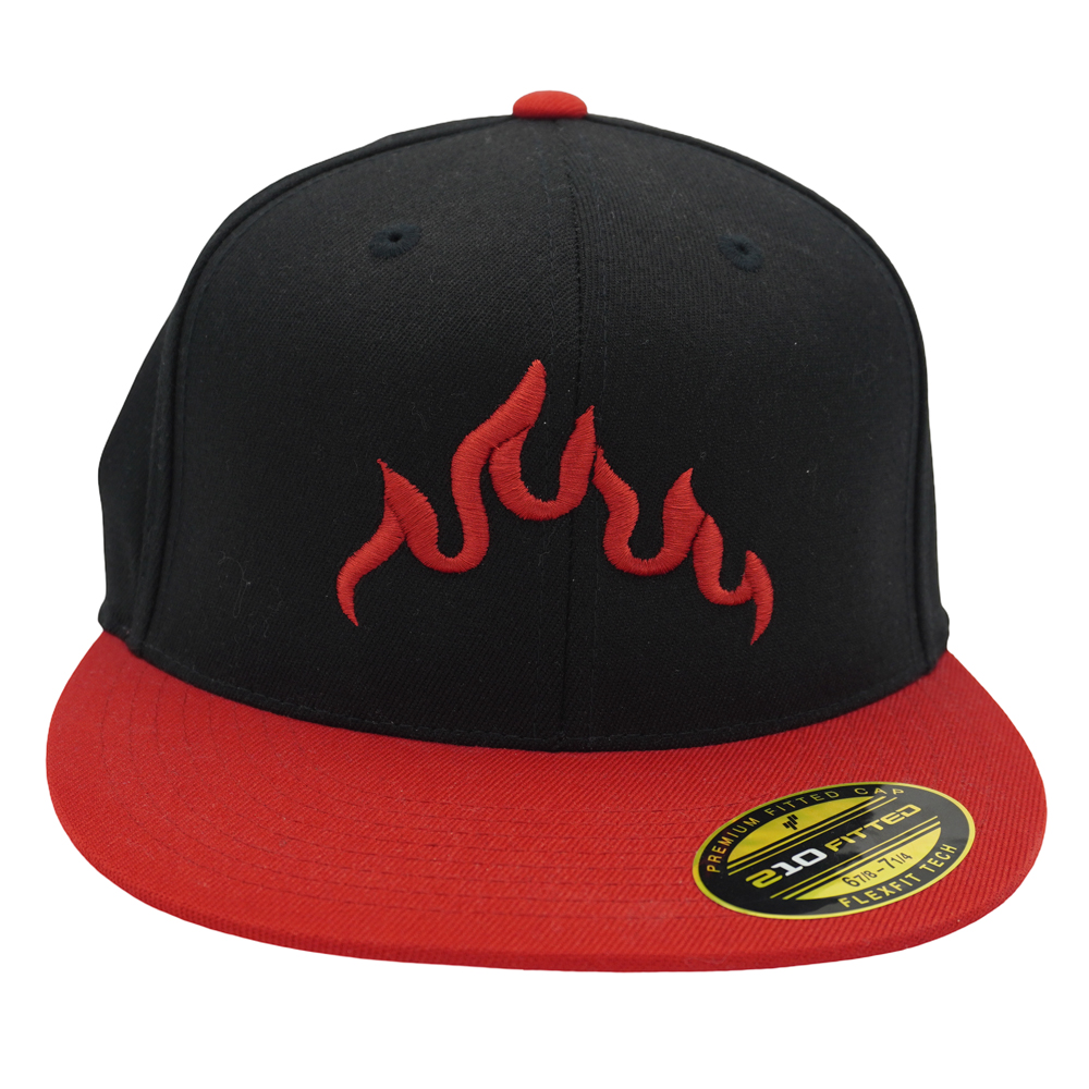Кепка Flexfit Premium 210 Fitted Red Fire 