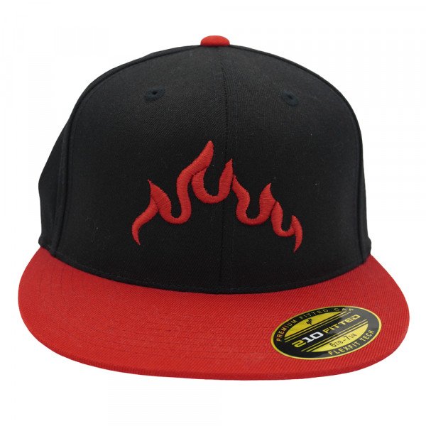 Кепка Flexfit Premium 210 Fitted Red Fire 