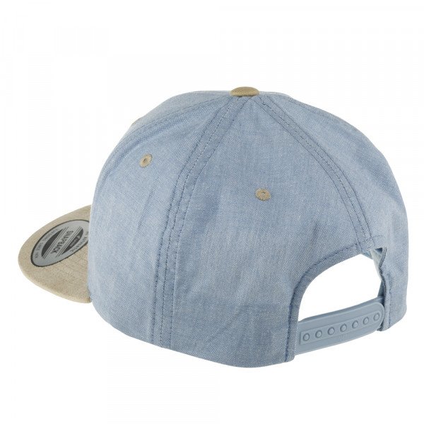 Кепка Flexfit Chambray-Suede Snapback Brooklyn
