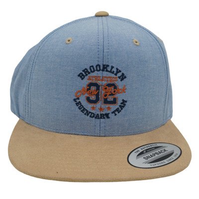 Кепка Flexfit Chambray-Suede Snapback Brooklyn Кепка Flexfit Chambray-Suede Snapback Brooklyn