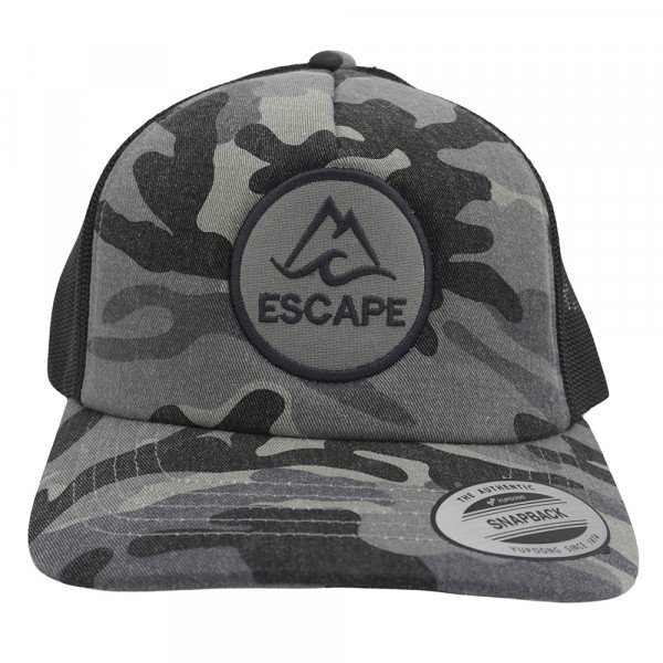 Кепка Flexfit Trucker Camo Escape 