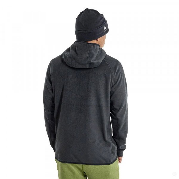 Толстовка флисовая мужская Burton Stockrun Warmest Hooded FZ