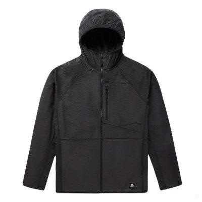 Толстовка флисовая мужская Burton Stockrun Warmest Hooded FZ Толстовка флисовая мужская Burton Stockrun Warmest Hooded FZ