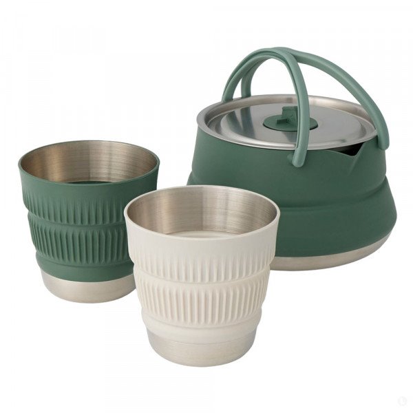 Набор посуды Sea To Summit Detour Stainless Steel Kettle Cook Set 3 предмета Набор посуды Sea To Summit Detour Stainless Steel Kettle Cook Set 3 предмета