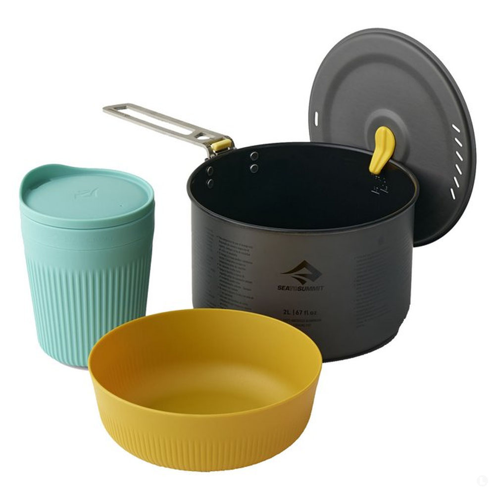 Набор посуды Sea To Summit Frontier UL One Pot Cook Set 3 предмета Набор посуды Sea To Summit Frontier UL One Pot Cook Set 3 предмета