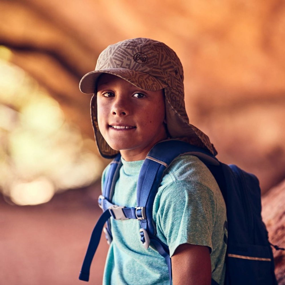 Кепка с защитой шеи детская Buff Sahara