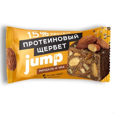 Щербет протеиновый Bite Миндаль и семена Чиа 