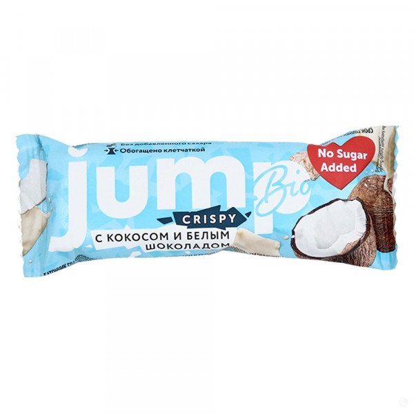 Батончик глазированый Bite Crispy Jump Bio Батончик глазированый Bite Crispy Jump Bio