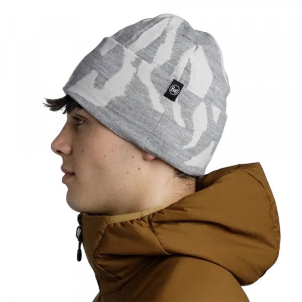 Шапка Buff Knitted Beanie Kyre серый