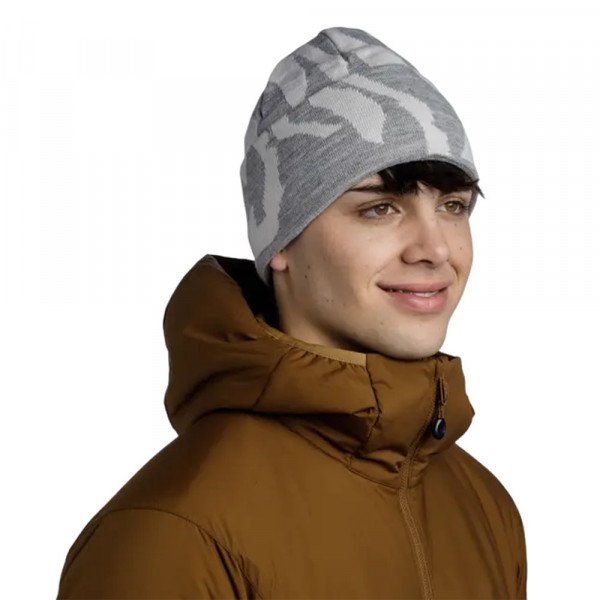 Шапка Buff Knitted Beanie Kyre серый