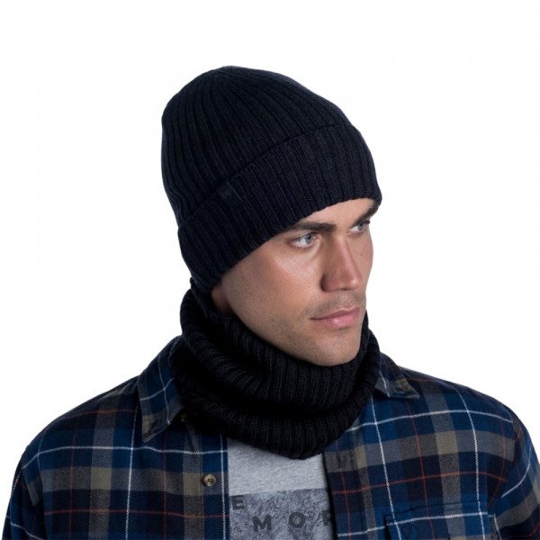 Шапка Buff Knitted Beanie Norval черный