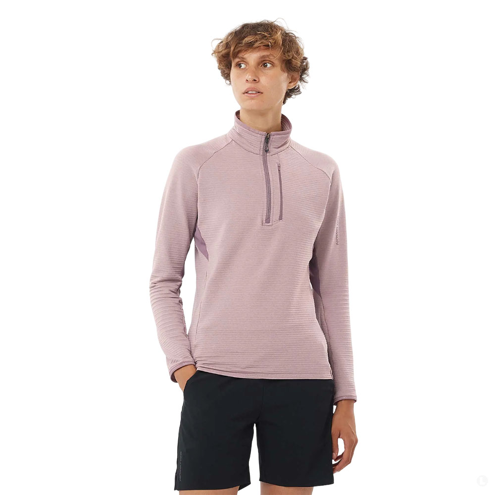 Флисовая кофта женская Salomon Essential Ltwarm Флисовая кофта женская Salomon Essential Ltwarm