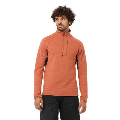 Флисовая кофта мужская Salomon Essential Ltwarm Флисовая кофта мужская Salomon Essential Ltwarm