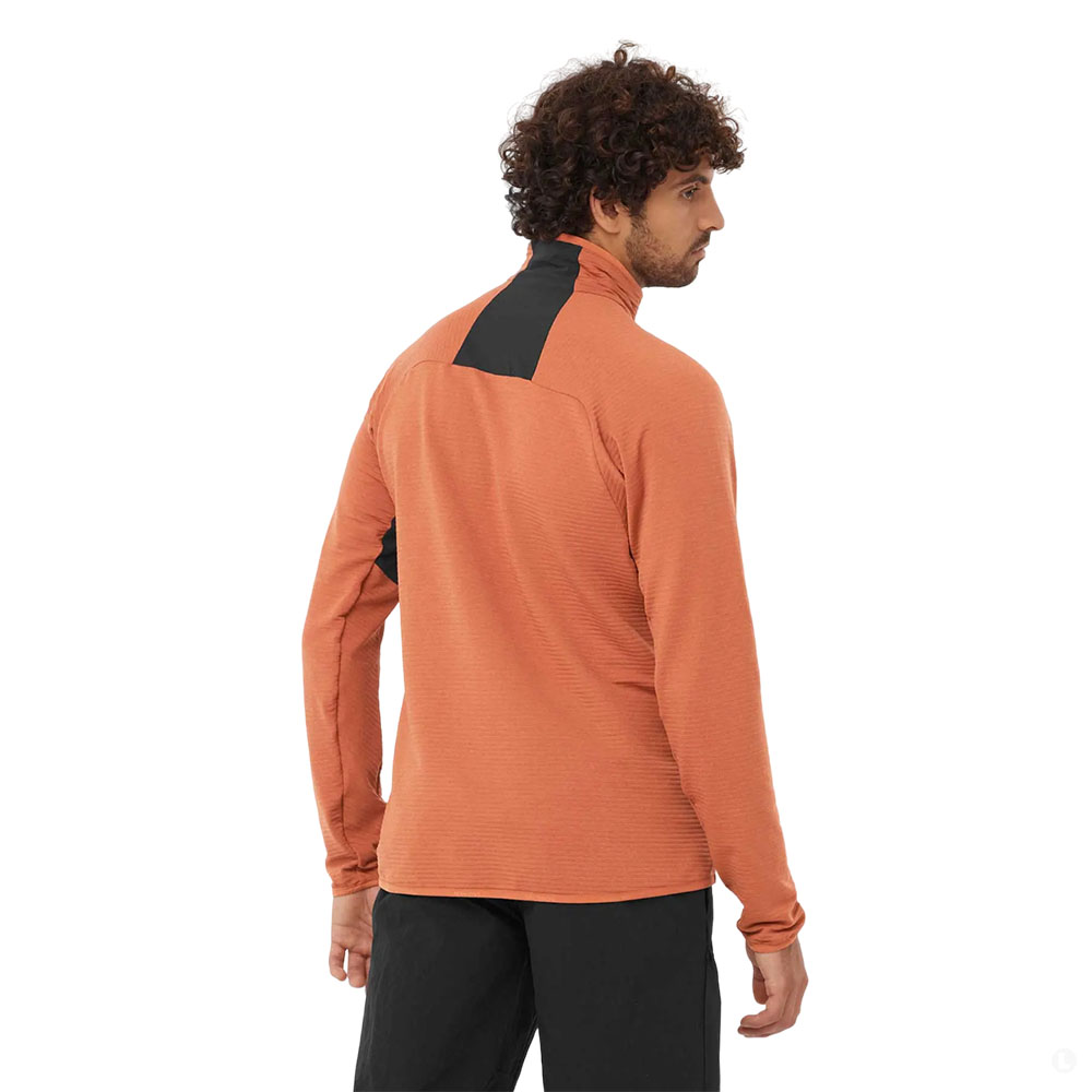 Флисовая кофта мужская Salomon Essential Ltwarm Флисовая кофта мужская Salomon Essential Ltwarm