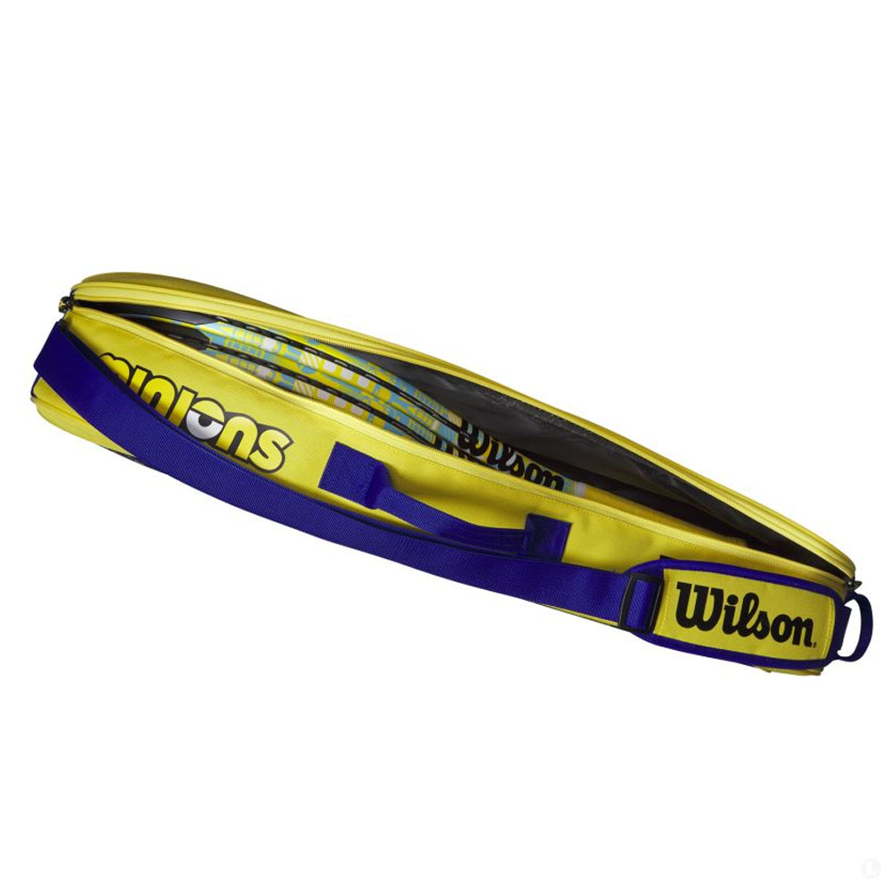Сумка для ракеток Wilson Minions V3.0 Team синяя