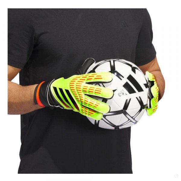 Перчатки вратарские Adidas Pred Gl Trn салатовый