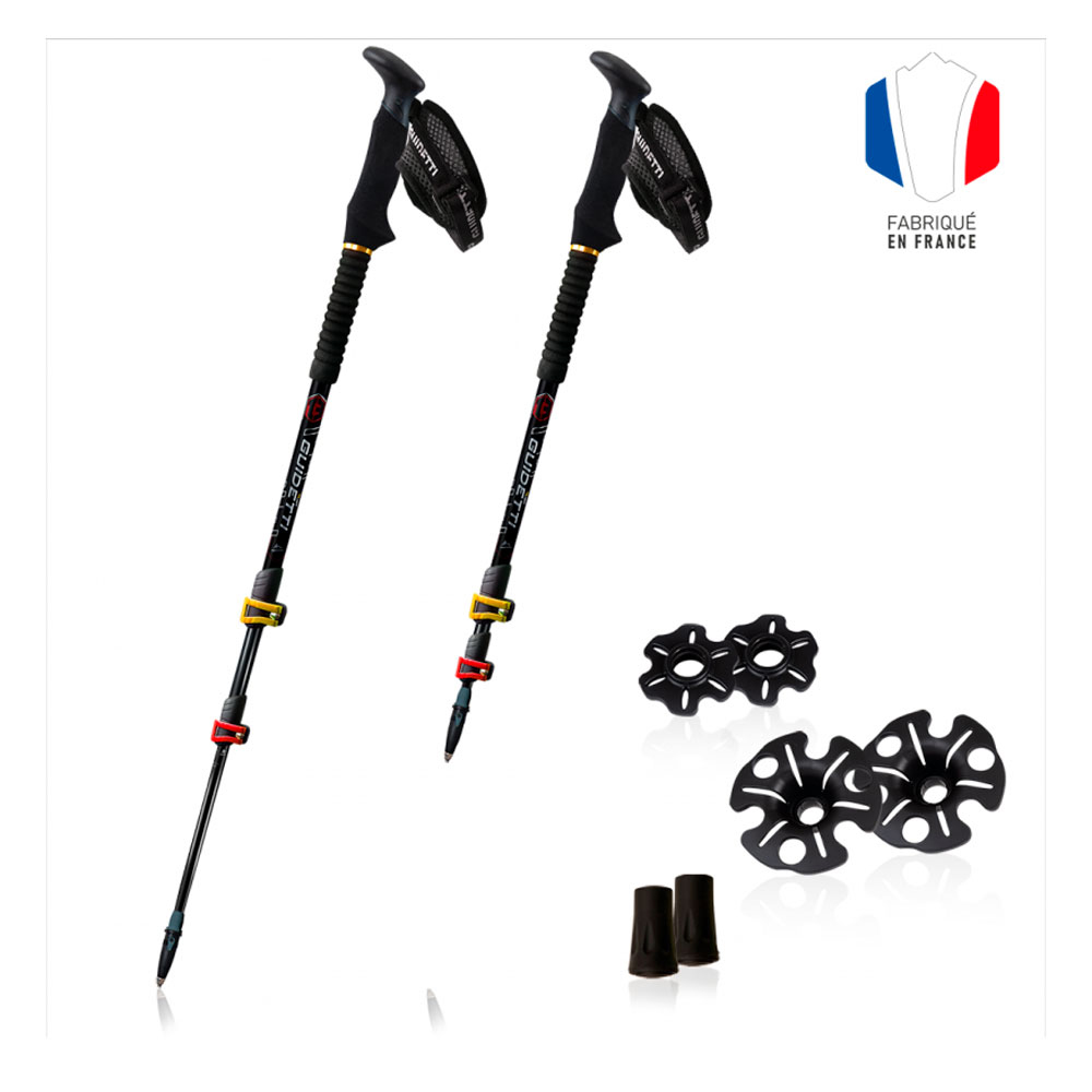 Палки трекинговые Guidetti Lignt Grenat