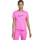 Футболка женская Nike One SWSH HBR SS Top розовый