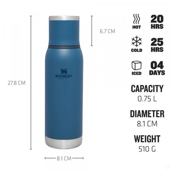 Термос Stanley Adventure 0.75 L синий