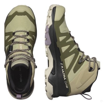 Треккинговые ботинки женские Salomon X ultra 4 mid gtx Треккинговые ботинки женские Salomon X ultra 4 mid gtx