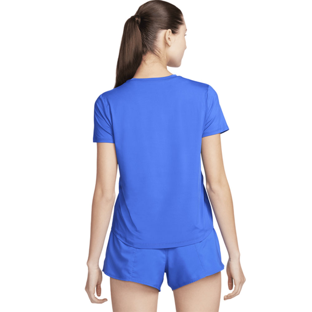 Футболка женская Nike One SWSH HBR синий