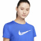 Футболка женская Nike One SWSH HBR синий