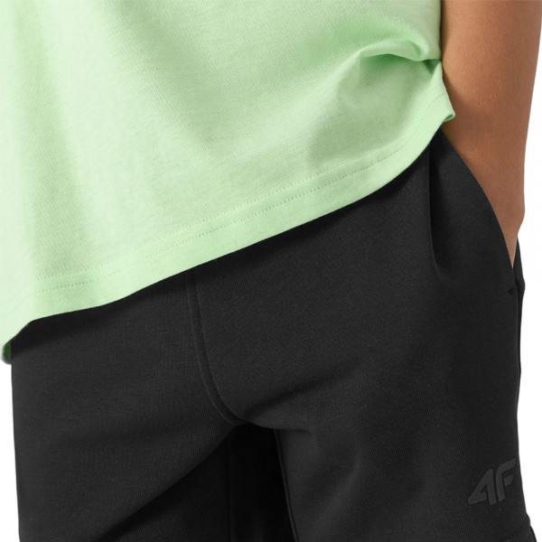 Шорты спортивные детские 4F Boy Sportstyle черные Шорты спортивные детские 4F Boy Sportstyle черные