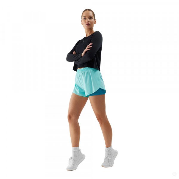 Шорты спортивные женские 4F Training синие Шорты спортивные женские 4F Training синие
