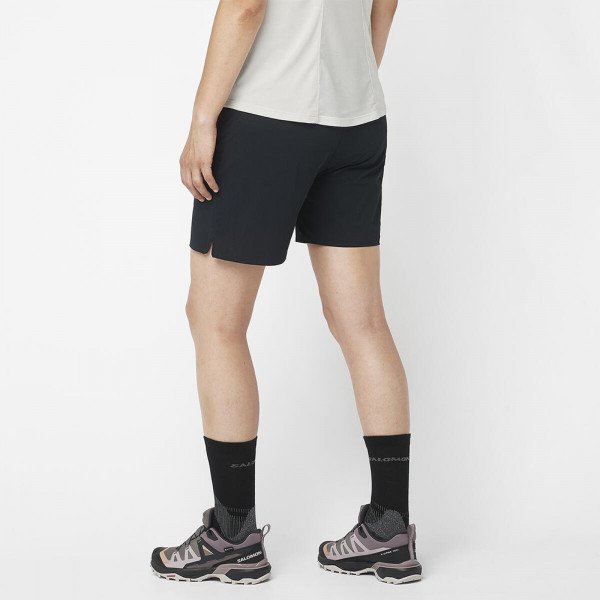 Шорты спортивные женские Salomon Wayfarer Ease черный