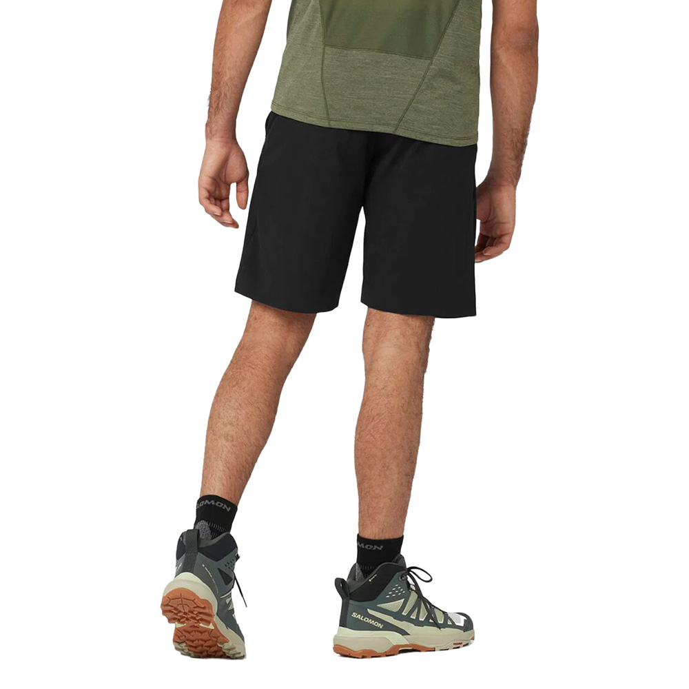 Шорты туристические мужские Salomon Wayfarer Ease черный Шорты туристические мужские Salomon Wayfarer Ease черный