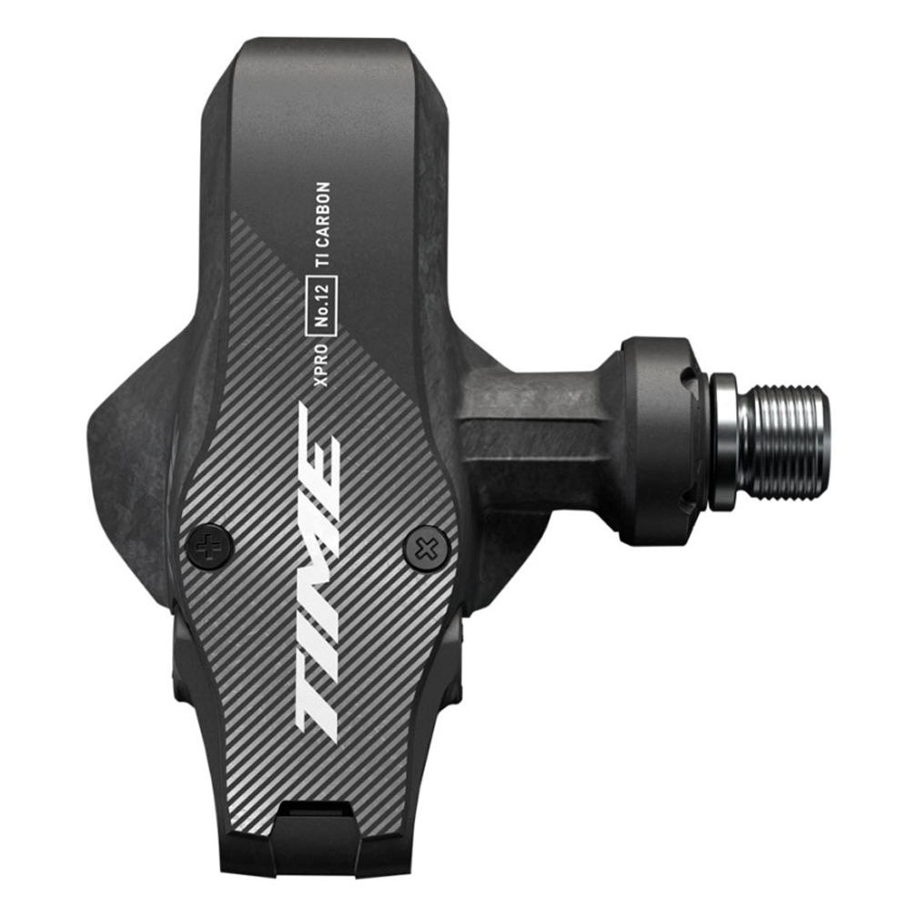 Педали на велосипед Time XPRO 12 Q-Factor 53, Carbon body, Titanium spindle, ICLIC free cleats, Carbon Silver B1